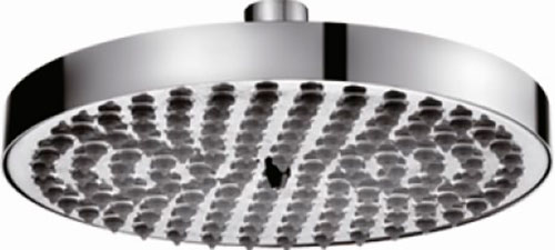 Изображение товара Верхний душ D-Lin хром 20 см круглая латунь современный стиль