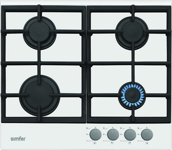 Встраиваемая газовая варочная панель Simfer H 60 H 40 W 511 встраиваемая газовая варочная панель simfer h 60 h 40 w 511