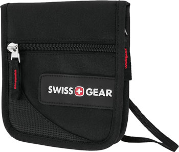 

Кошелёк на шею Swissgear, чёрный полиэстер 600D 14х2х16 см SA18312168