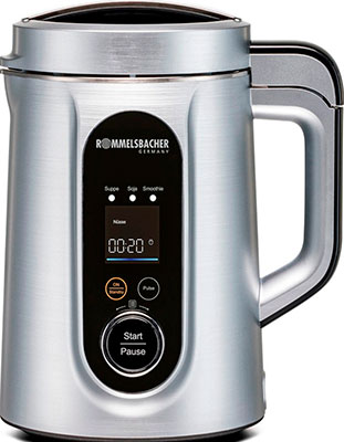 

Блендер стационарный Rommelsbacher для веганских напитков и супов SVD 1400, Серебристый