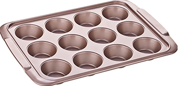 

Форма для выпечки Tescoma, 12 кексов DELICIA GOLD 39 x 28см 623560