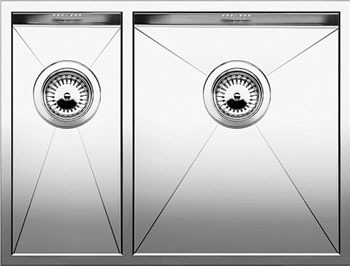 

Кухонная мойка Blanco, ZEROX 340/180-U (чаша справа) нерж. сталь зеркальная полировка без клапана авт 521614