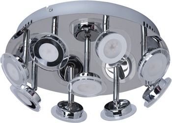 

Люстра потолочная DeMarkt, Граффити 678010209 9*5W LED 220 V