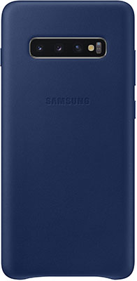 

Чехол (клип-кейс) Samsung, S 10 (G 973) LeatherCover navy EF-VG 973 LNEGRU