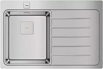 

Кухонная мойка Teka, ZENIT R15 1B 1D RHD 78 2 AUTO WASTE