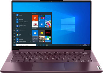 

Ноутбук Lenovo, Yoga Slim7 14IIL05 (82A100H8RU) vinous