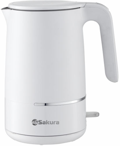 

Чайник электрический Sakura SA-2176W , 1.7 л, белый