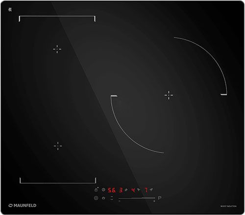 фото Встраиваемая электрическая варочная панель maunfeld cvi593sbbk