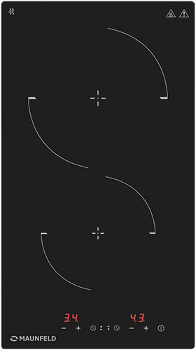 фото Встраиваемая электрическая варочная панель maunfeld cvce302exbk