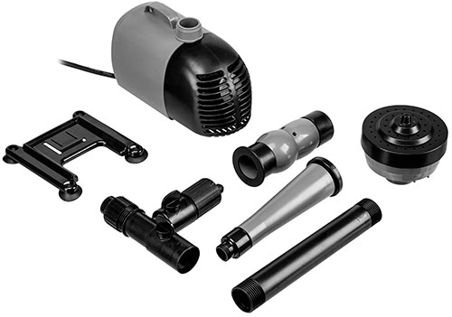 Насос фонтанный Denzel FNP110-34 112 Вт подъем 34 м 3400 лч колокольчиккаскадгейзер