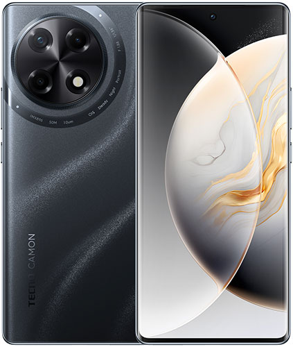 

Смартфон Tecno CAMON 30S 128+6 Celestial Black, Черный