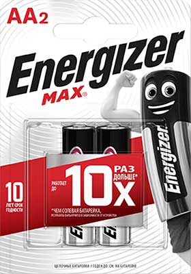Батарейка Energizer AA Max (2шт.) E301532801