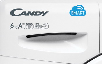 Узкая стиральная машина candy smart css34 1062d1 07