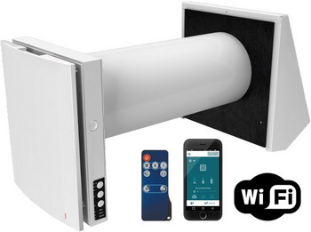 

Проветриватель с рекуперацией Winzel, Expert WiFi RW1-50 P белый