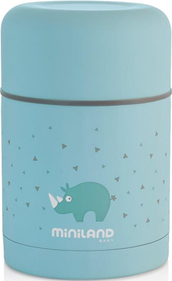 Детский термос для еды Miniland Silky Thermos 600 мл голубой 89221 термос camelbak chute 600 мл 1515101060