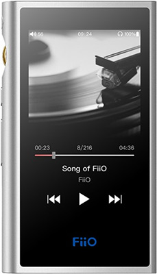 

Hi-fi Портативный плеер FiiO, M9 Silver