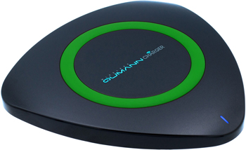 

Беспроводное ЗУ Qumann, QWC-01 Wireless Delta Qi Charger Black/Green ring 50513