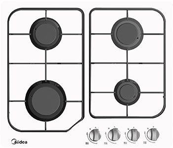 Встраиваемая газовая варочная панель Midea