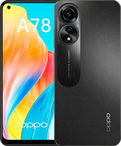 Смартфон OPPO A78 8+128 Mist Black