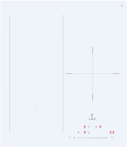фото Встраиваемая электрическая варочная панель lex evi 431a wh