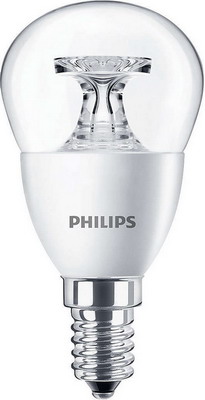 

Лампа Philips, LED 5.5-40 W E 14 2700 K 230 V P 45 CL ND