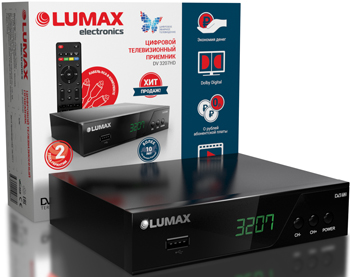 

Цифровой телевизионный ресивер Lumax