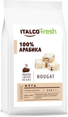 

Кофе зерновой Italco Нуга (Nougat) ароматизированный, 375 г