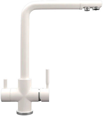 

Кухонный смеситель Ulgran UQ-016/жасмин (UQ-016-01), Белый