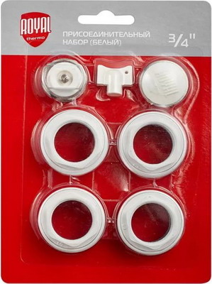 

Присоединительный набор Royal Thermo, RT 03 белый