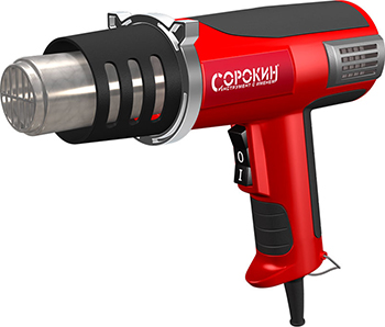 

Фен технический Сорокин 29.75 350/600град, 2кВт, 220В/50Гц