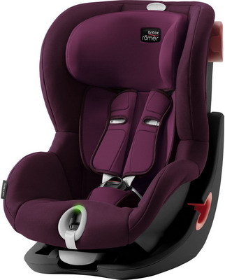 Автокресло Britax Roemer King II LS Black Series Burgundy Red Trendline 2000030804 Автокресло Britax Roemer King II LS Black Series Burgundy Red Trendline 2000030804