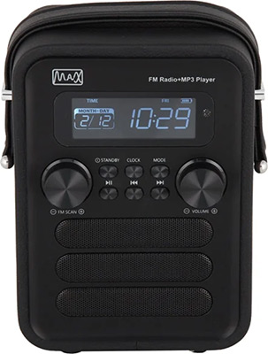 

Радиоприемник MAX, MR-340 black edition