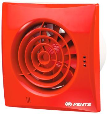 

Вытяжной вентилятор Vents, 100 Quiet красный