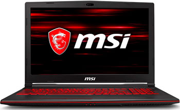

Ноутбук MSI, GF 63 8RC-621 RU i7-8750 H (9S7-16 R 112-621) Black