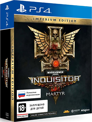 

Игра для приставки Sony, PS4: Warhammer 40 000: Inquisitor - Martyr. Imperium Edition