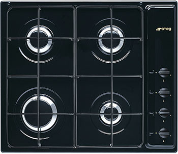 

Встраиваемая газовая варочная панель Smeg, S64SN