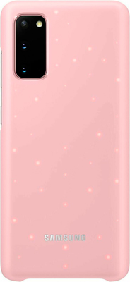 

Чехол (клип-кейс) Samsung S20 (G980) LED-Cover pink EF-KG980CPEGRU