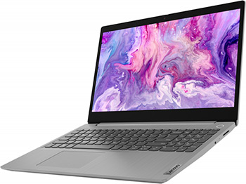 

Ноутбук Lenovo, IdeaPad L3 15IML05 (81Y3001LRK) серый