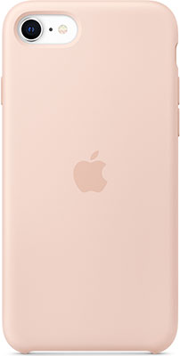 

Чехол (клип-кейс) Apple, iPhone SE Silicone Case - Pink Sand MXYK2ZM/A