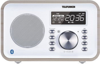 

Радиочасы Telefunken, TF-1581UB (белое дерево)