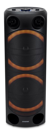

Минисистема Digma D-MC1720 черный, 80Вт, FM, USB, BT, micro SD