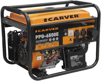 

Электрический генератор и электростанция Carver, PPG-6500 E 01.020.00005