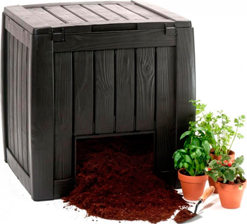 

Компостер Keter, Deco Composter 340 л черный 17196661