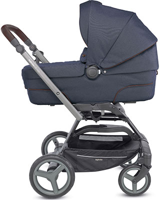 

Коляска Inglesina, Quad System 4 в 1 на шасси Quad Titanium Black Coffee (AA 60 K0OXB AE 60 K 0001) KA 60 K0OXB4