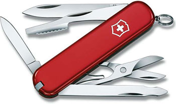 

Нож перочинный Victorinox, Executive 74 мм 10 функций красный