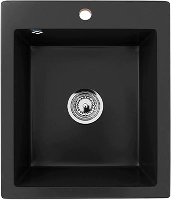 Изображение товара Кухонная мойка Ulgran U-404 ультра-черный