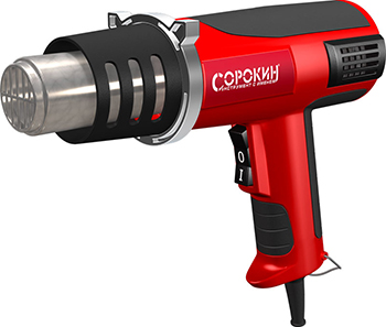 

Фен технический Сорокин 29.78 50-650град, 1,8кВт, 220В/50Гц