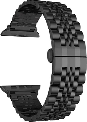 Ремешок для часов Lyambda для Apple Watch 42/44 mm CASTOR DS-APG-04-44-BK Black цена Ремешок для часов Lyambda для Apple Watch 42/44 mm CASTOR DS-APG-04-44-BK Black цены онлайн