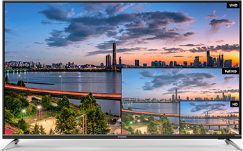 

4K (UHD) телевизор Hyundai, H-LED55U601BS2S черный