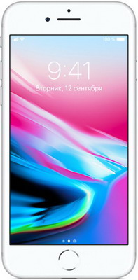 

Смартфон Apple, iPhone 8 128 ГБ серебристый (MX172RU/A)